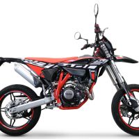 Esapament GPR compatibil cu Beta RR 125 4T Motard 2021 Teava decatalizator,Decatalizzatore