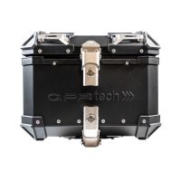 GPR TECH TOP CASE ALPI-TECH 26 LT. BLACK Top case in aluminum, black color with universal plate included Capacity 26 LT.