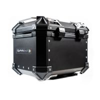 Top case GPR TECH  Bmw G 310 Gs 2022/2024 e5 Zwart Topcase din aluminiu, culoare neagră, cu placă specifică inclusă Capacitate 26 litri.
