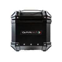 Top case GPR TECH  Bmw G 310 Gs 2022/2024 e5 Zwart Topcase din aluminiu, culoare neagră, cu placă specifică inclusă Capacitate 26 litri.