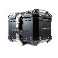 Top case GPR TECH  Bmw G 310 Gs 2022/2024 e5 Zwart Topcase din aluminiu, culoare neagră, cu placă specifică inclusă Capacitate 26 litri.