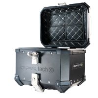 Top case GPR TECH  Bmw G 310 Gs 2022/2024 e5 Zwart Topcase din aluminiu, culoare neagră, cu placă specifică inclusă Capacitate 26 litri.