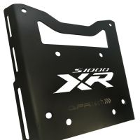 GPR TECH ile uyumlu  Bmw S 1000 XR - M 2020/2024 e5 Zwart Placă de montare specifică pentru Top Case ALPITECH 35 LT compatibil cu portbagajul original, fabricat din oțel inoxidabil cu 4 puncte de ancorare