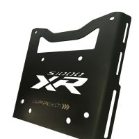 GPR TECH ile uyumlu  Bmw S 1000 XR - M 2020/2024 e5 Zwart Placă de montare specifică pentru Top Case ALPITECH 35 LT compatibil cu portbagajul original, fabricat din oțel inoxidabil cu 4 puncte de ancorare