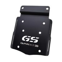 GPR TECH ile uyumlu  Bmw F 650 Gs Twin 2008/2018 Zwart Placă de montare specifică pentru Top Case ALPITECH 35 LT compatibil cu portbagajul original, fabricat din oțel inoxidabil cu 4 puncte de ancorare