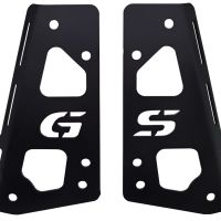 GPR TECH ile uyumlu  Bmw F 750 Gs 2018/2020 e4 Zwart Placă de montare specifică pentru Top Case ALPITECH 55 LT compatibil cu portbagajul original, fabricat din oțel inoxidabil cu 4 puncte de ancorare