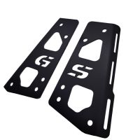GPR TECH ile uyumlu  Bmw F 750 Gs 2021/2024 e5 Zwart Placă superioară specifică din titan - Alpitech 35/55 LT compatibil cu portbagajul original, fabricat din titan cu 4 puncte de ancorare