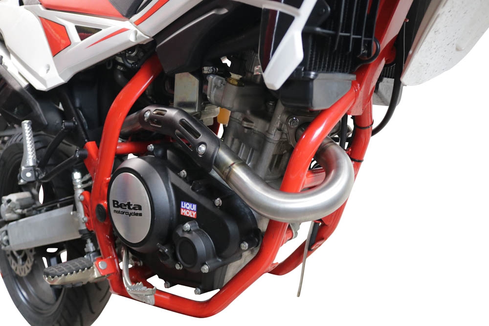Esapament GPR compatibil cu Beta RR 125 4T Enduro 2019 Teava decatalizator,Decatalizzatore