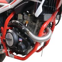 Esapament GPR compatibil cu Beta RR 125 4T Enduro 2019 Teava decatalizator,Decatalizzatore