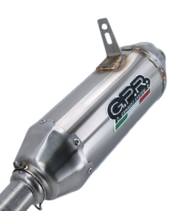 Esapament GPR compatibil cu Can Am Outlander 1000 MAX XMR XTP 2012 Evacuare slip-on omologata, inclusiv db killer detașabil și cot de legătură,PENTACROSS INOX