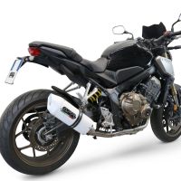 Exhaust compatible with Honda Cbr 650 R 2021-2023, Albus Evo4, Homologated legal full system exhaust, including removable db killer and catalyst