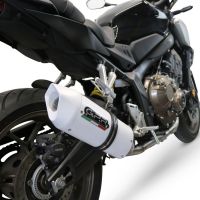 Exhaust compatible with Honda Cbr 650 R 2021-2023, Albus Evo4, Homologated legal full system exhaust, including removable db killer and catalyst