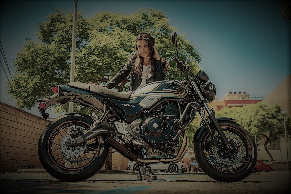 Esapament GPR compatibil cu Kawasaki Z 650 RS 2021 Amortizor omologat pentru zgomot, inclusiv linie completă, db killer și catalizator conform pentru inspecție,M3 Black Titanium