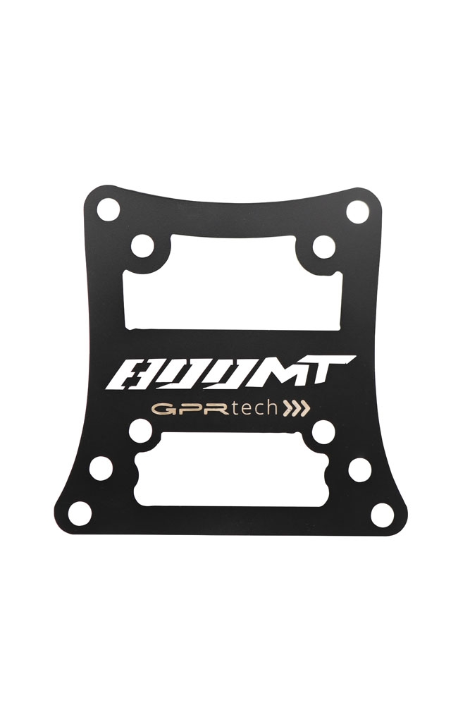 GPR TECH ile uyumlu  Cf Moto 800 Mt Touring 2021/2024 e5 Zwart Placă de montare specifică pentru Top Case ALPITECH 55 LT compatibil cu portbagajul original, fabricat din oțel inoxidabil cu 4 puncte de ancorare