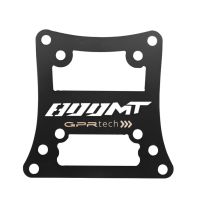 GPR TECH ile uyumlu  Cf Moto 800 Mt Touring 2025/2026 e5 plus Zwart Placă de montare specifică pentru Top Case ALPITECH 35 LT compatibil cu portbagajul original, fabricat din oțel inoxidabil cu 4 puncte de ancorare