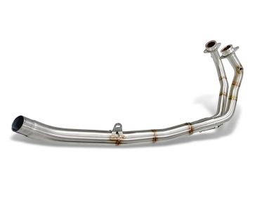 Exhaust compatible with Honda Crf 1100 L Africa Twin Adventure Sport 2020-2025, Decatalizzatore, Decat pipe