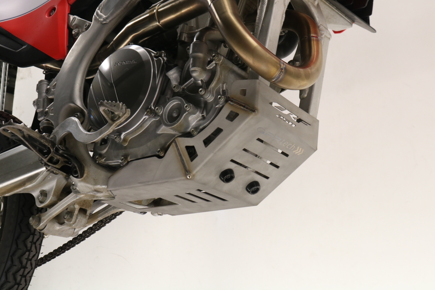 GPR TECH compatible with  Honda Crf 450 R-RX 2021/2024 GPR TECH Titanium Skid plate 