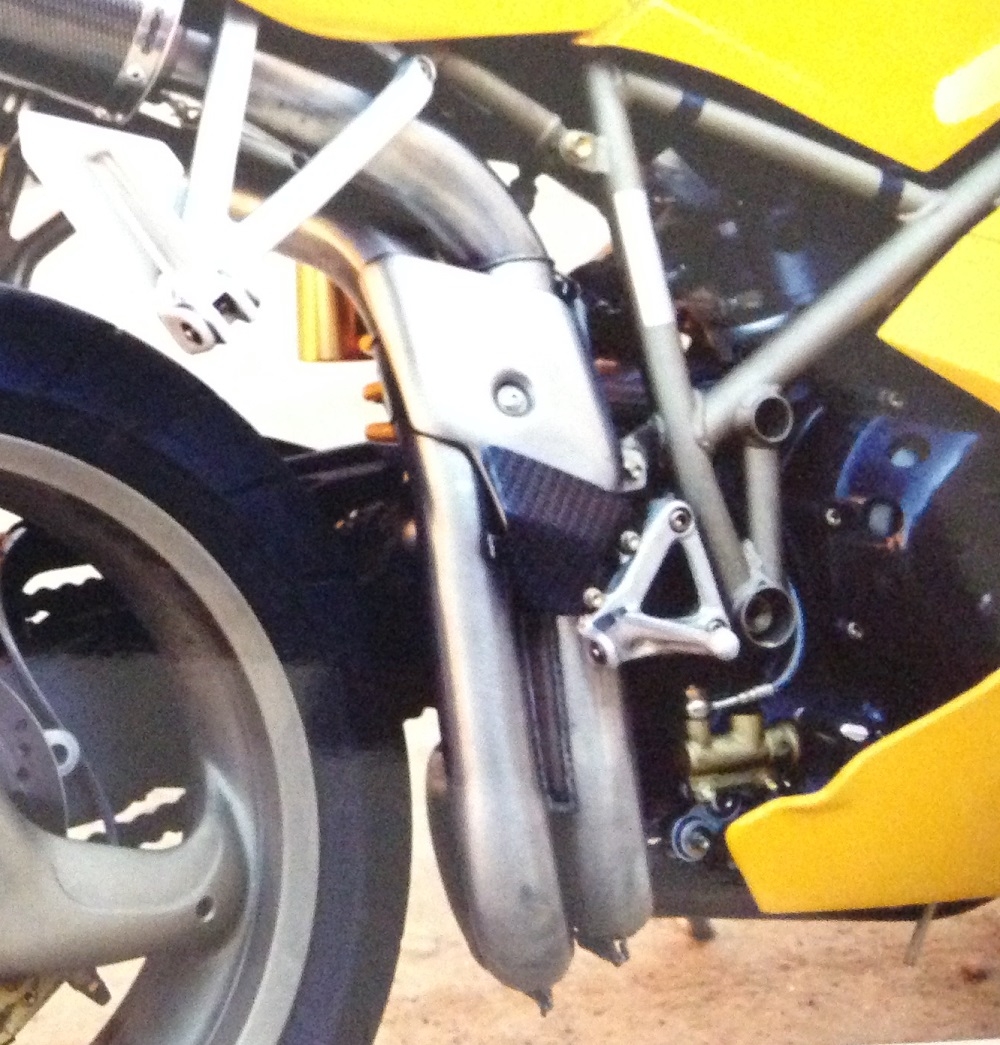 Esapament GPR compatibil cu Ducati 998 -R -FE  2001 Sistem de evacuare mid-full cu Evacuari duble omologate si legale, inclusiv db killer detasabil,M3 Inox 