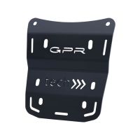GPR TECH compatible with  Ducati Multistrada V4 / V4S / V4S Sport 1100 2021/2024 GPR TECH Top case in aluminum, black color with specific plate included Capacity 45 LT.
