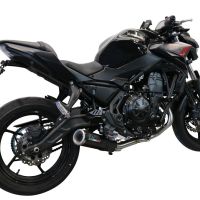 Esapament GPR compatibil cu Kawasaki Ninja 650 2021 Sistem complet de evacuare legal omologat, inclusiv db killer și catalizator detașabil,M3 Black Titanium