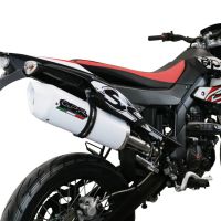 Exhaust compatible with Aprilia Rx 125 2021-2024, Albus Evo4, Homologated legal slip-on exhaust including removable db killer, link pipe and catalyst