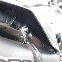 Esapament GPR compatibil cu Aprilia Rx 125 2021 Evacuare slip-on omologata, inclusiv db killer detașabil, cot de legătură și catalizator,Furore Evo4 Poppy