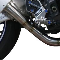 Exhaust compatible with Yamaha Mt-09 2021-2023, M3 Inox , Homologated legal full system exhaust, including removable db killer and catalyst