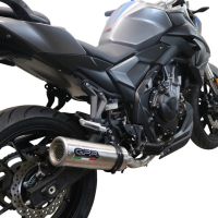 Exhaust compatible with Voge 500DS 2021-2024, M3 Inox , Racing slip-on exhaust including link pipe