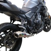 Exhaust compatible with Voge 500R 2021-2024, Powercone Evo, Racing slip-on exhaust including link pipe