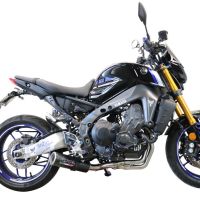   Yamaha XSR900 2022 Sistem complet de evacuare Racing, inclusiv db killer detașabil,M3 Black Titanium