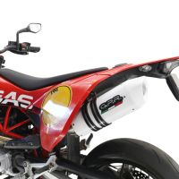 Exhaust compatible with Gas Gas ES 700 2023-2024, Albus Evo4, Homologated legal slip-on exhaust including removable db killer, link pipe and catalyst