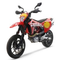 Exhaust compatible with Gas Gas ES 700 2023-2024, Albus Evo4, Homologated legal slip-on exhaust including removable db killer, link pipe and catalyst