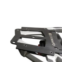 Top case GPR TECH  Honda Crf 1100 L Africa Twin 2020/2024 e5 Zwart Topcase din aluminiu, culoare neagră, cu placă specifică inclusă Capacitate 45 litri.