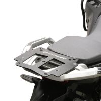 GPR TECH ile uyumlu  Honda Crf 1100 L Africa Twin 2020/2024 e5 Zwart Placă de montare specifică pentru Top Case ALPITECH 55 LT compatibil cu portbagajul original, fabricat din oțel inoxidabil cu 4 puncte de ancorare