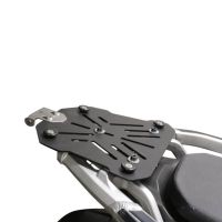 GPR TECH ile uyumlu  Honda Crf 1100 L Africa Twin 2020/2024 e5 Zwart Placă de montare specifică pentru Top Case ALPITECH 55 LT compatibil cu portbagajul original, fabricat din oțel inoxidabil cu 4 puncte de ancorare