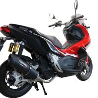 Esapament GPR compatibil cu Honda X-Adv 150 2020 Sistem complet de evacuare Racing, inclusiv db killer detașabil,Furore Nero
