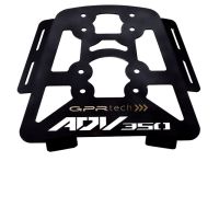 GPR TECH compatible with  Honda Forza 350 2021/2024 e5 GPR TECH Specific fitting plate Top Case ALPITECH 55 LT compatible with original luggage rack,stainless steel made with 4 anchor points