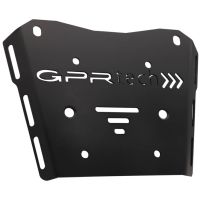 Top case GPR TECH  Honda Transalp 750  2023/2024 e5 Zwart Topcase din aluminiu, culoare neagră, cu placă specifică inclusă Capacitate 45 litri.