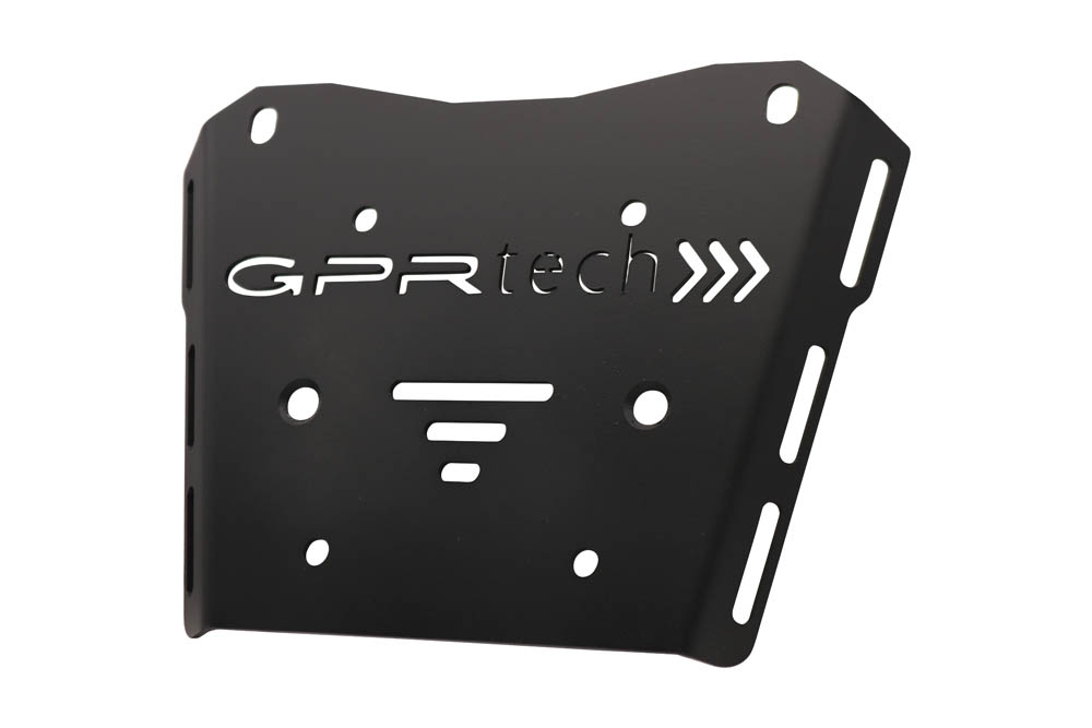Top case GPR TECH  Honda Transalp 750  2023/2024 e5 Zwart Topcase din aluminiu, culoare neagră, cu placă specifică inclusă Capacitate 45 litri.