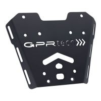 TECH ile uyumlu  Honda X-Adv 750 2017/2020 e4 Zwart Topcase din aluminiu, culoare neagră, cu placă specifică inclusă Capacitate 55 litri.
