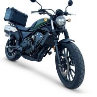 Top case GPR TECH  Honda CL 500 2023/2025 Zwart Topcase din aluminiu, culoare neagră, cu placă specifică inclusă Capacitate 45 litri.