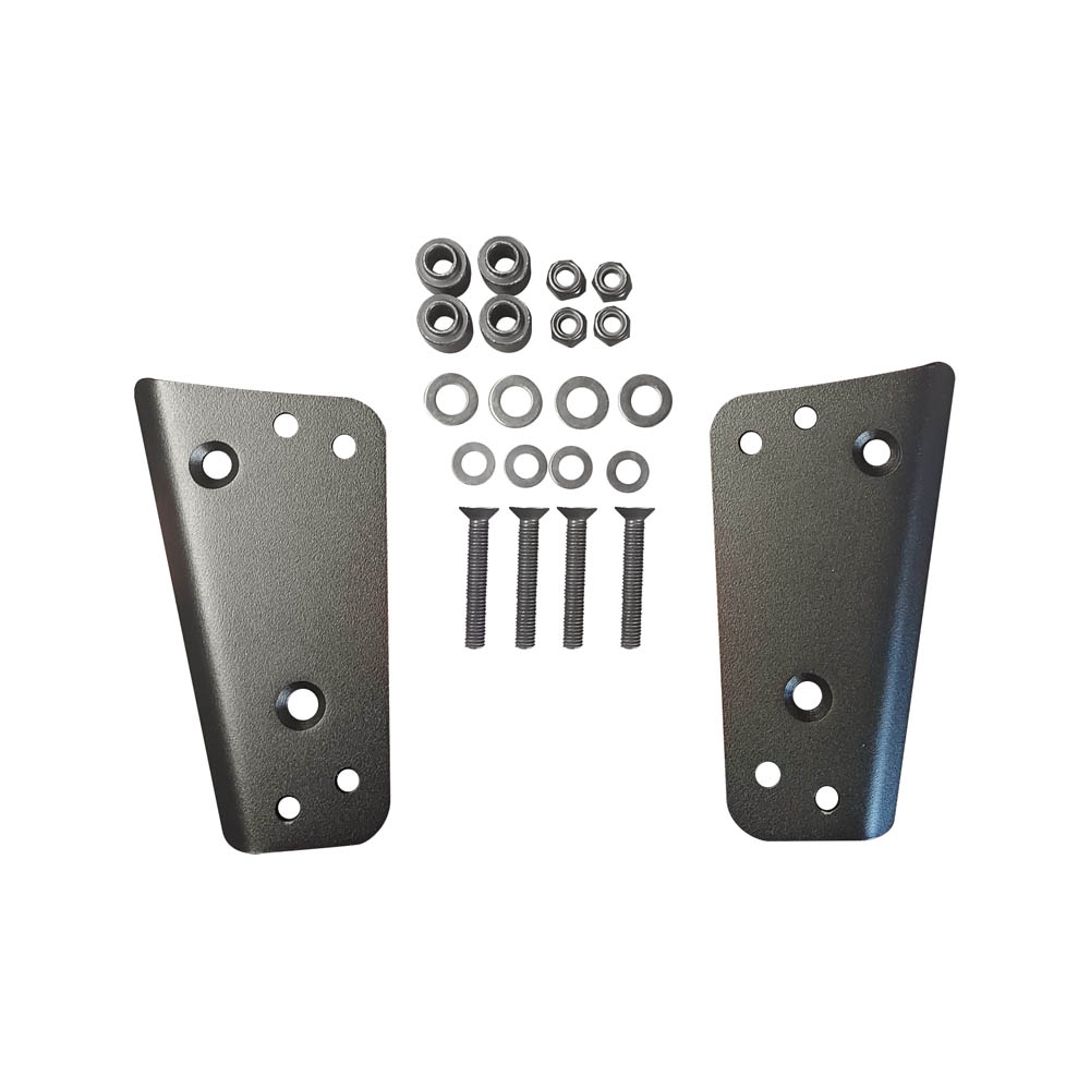 TECH ile uyumlu  Honda VFR1200X Crosstourer 1200 2017/2020 e4 Zwart Topcase din aluminiu, culoare neagră, cu placă specifică inclusă Capacitate 45 litri.