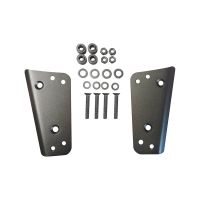 TECH ile uyumlu  Honda VFR1200X Crosstourer 1200 2017/2020 e4 Zwart Topcase din aluminiu, culoare neagră, cu placă specifică inclusă Capacitate 45 litri.
