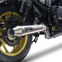 Exhaust compatible with Honda Cmx 1100 Rebel 2021-2024, Ultracone, Homologated legal slip-on exhaust including removable db killer and link pipe