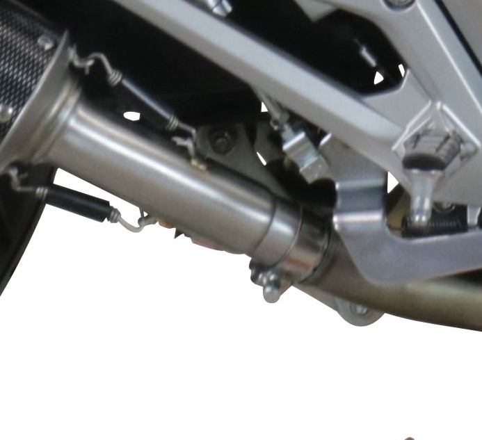Exhaust compatible with Honda Nc 750 X - S Dct 2021-2023, Albus Evo4, Homologated legal slip-on exhaust including removable db killer and link pipe