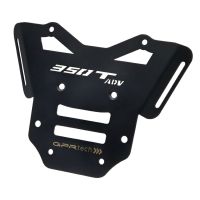 GPR TECH compatible with  Zontes 350 T2 ADV 2022/2024 e5 GPR TECH Specific fitting plate Top Case ALPITECH 55 LT compatible with original luggage rack,stainless steel made with 4 anchor points