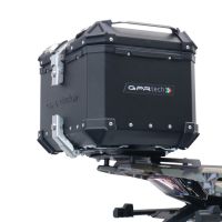 Top case GPR TECH  Zontes 350 T1 ADV 2022/2024 e5 Zwart Topcase din aluminiu, culoare neagră, cu placă specifică inclusă Capacitate 55 litri.