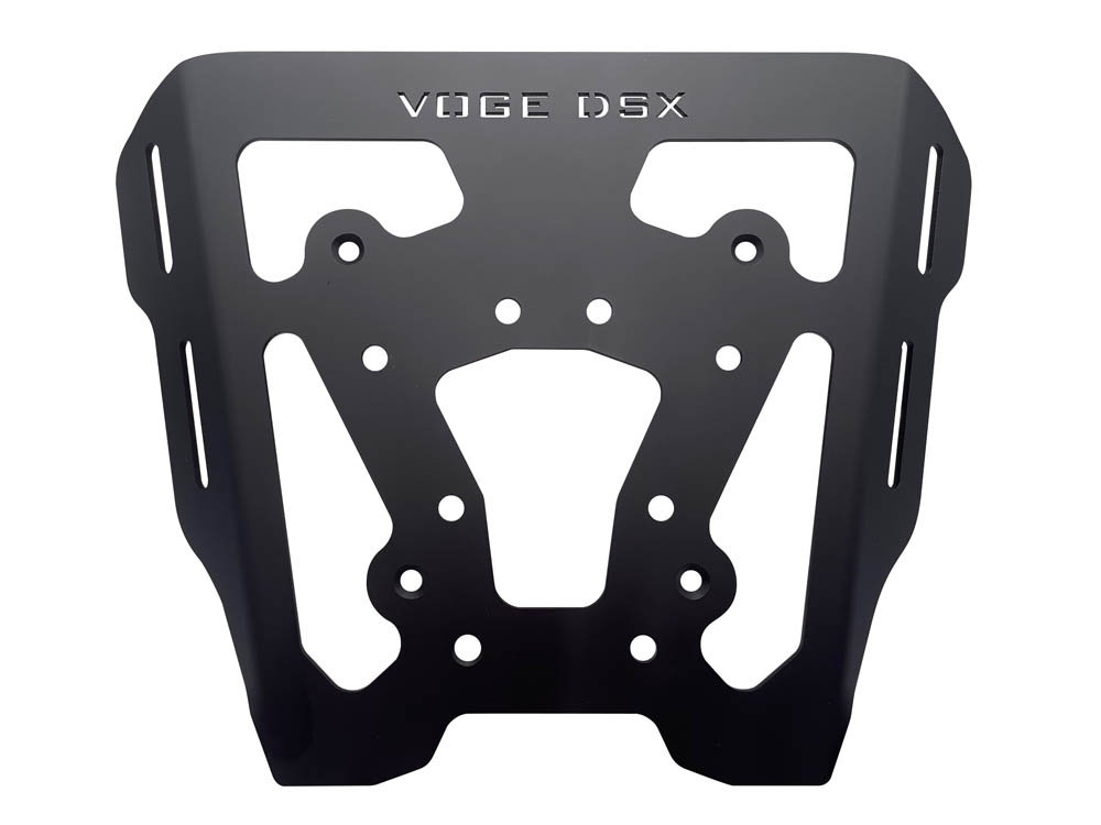 GPR TECH compatible with  Voge 900DSX 2024/2025 e5 GPR TECH SPECIFIC TITANIUM PLATE TOP CASE-ALPITECH 35/55 LT compatible with original luggage rack,titanium made with 4 anchor points