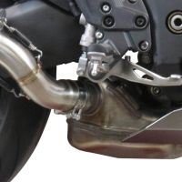 Esapament GPR compatibil cu Kawasaki Ninja 1000 Sx 2021 Evacuare slip-on omologata, inclusiv db killer detașabil și cot de legătură,M3 Black Titanium