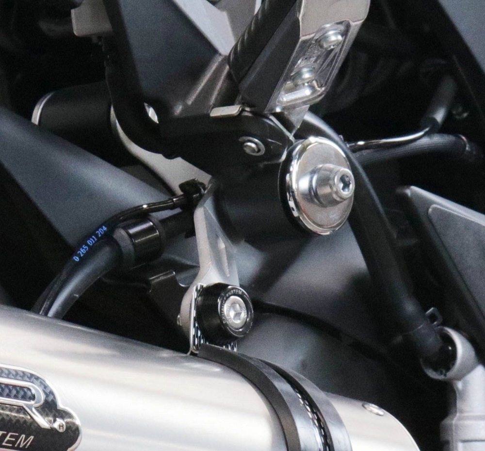 Esapament GPR compatibil cu Kawasaki Ninja 1000 Sx 2021 Evacuare slip-on omologata, inclusiv db killer detașabil și cot de legătură,M3 Black Titanium